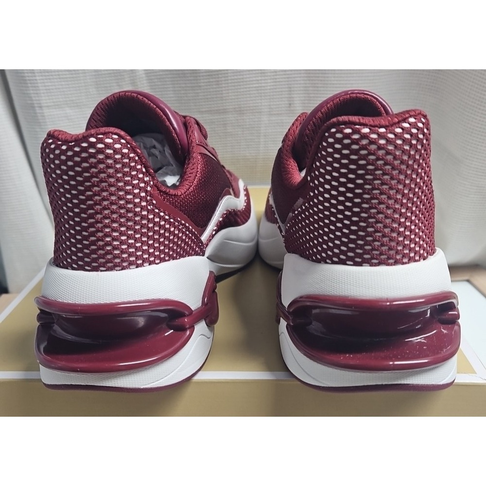 Michael Kors Women's Toni Trainer Textile /leather upper‎ Mulberry US 7 sneakers - Picture 4 of 11